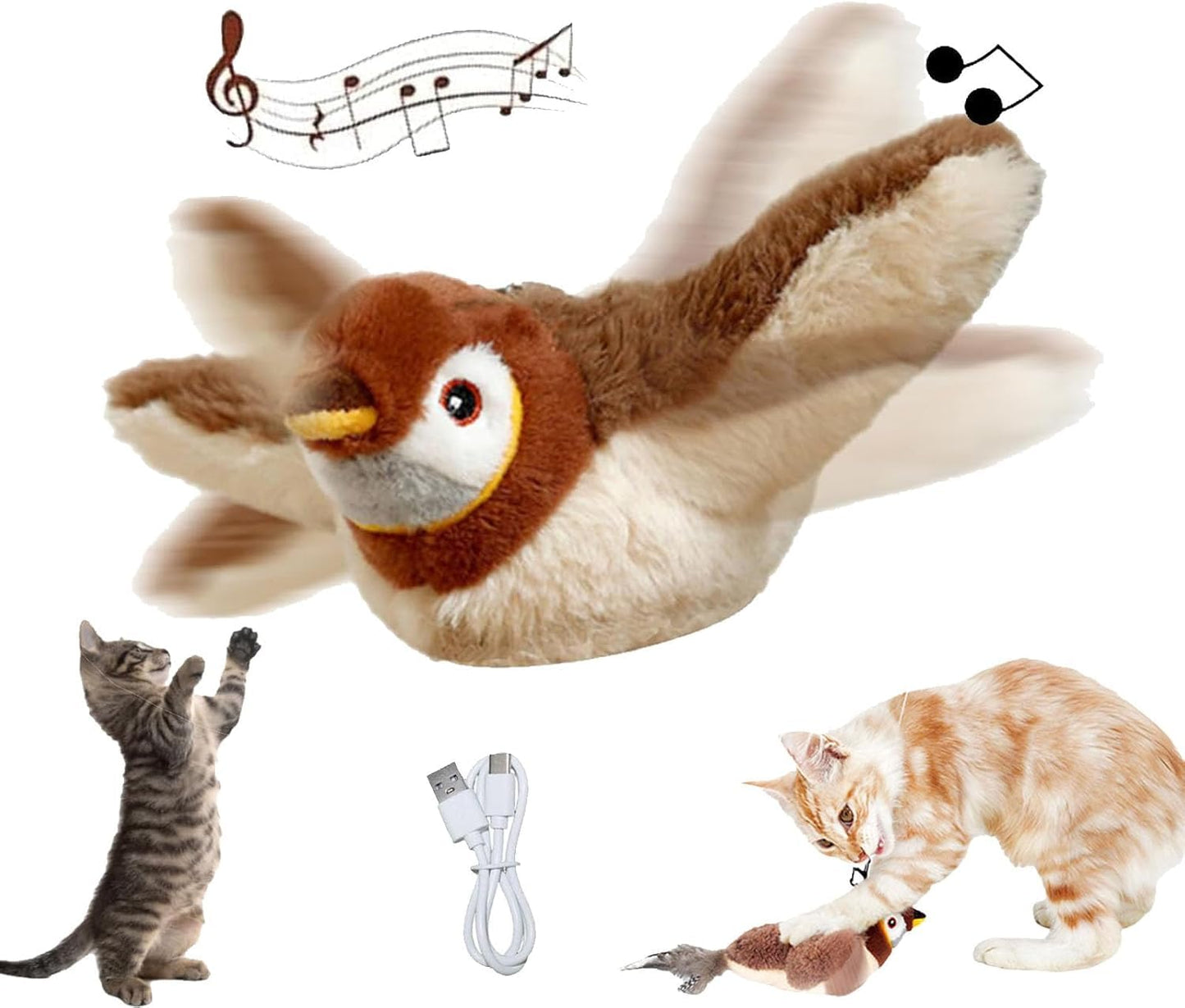 Interactive Flapping Bird Toy™