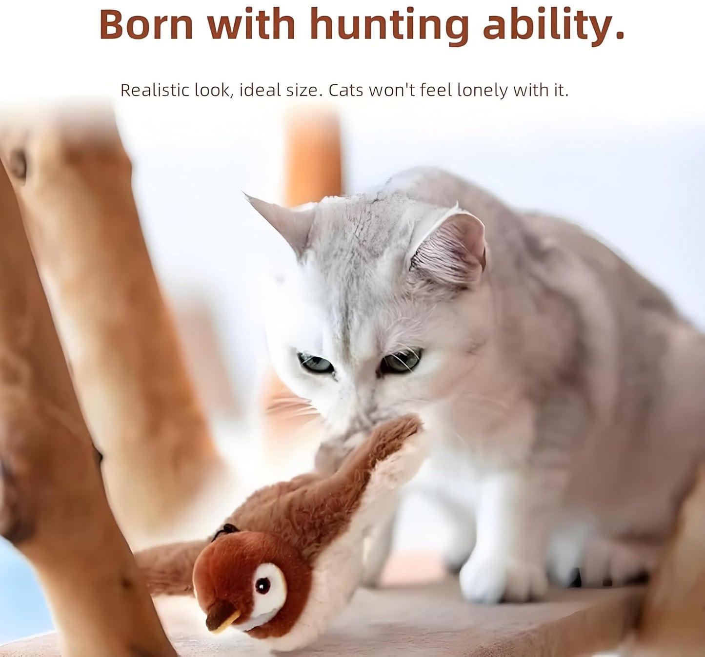 Interactive Flapping Bird Toy™