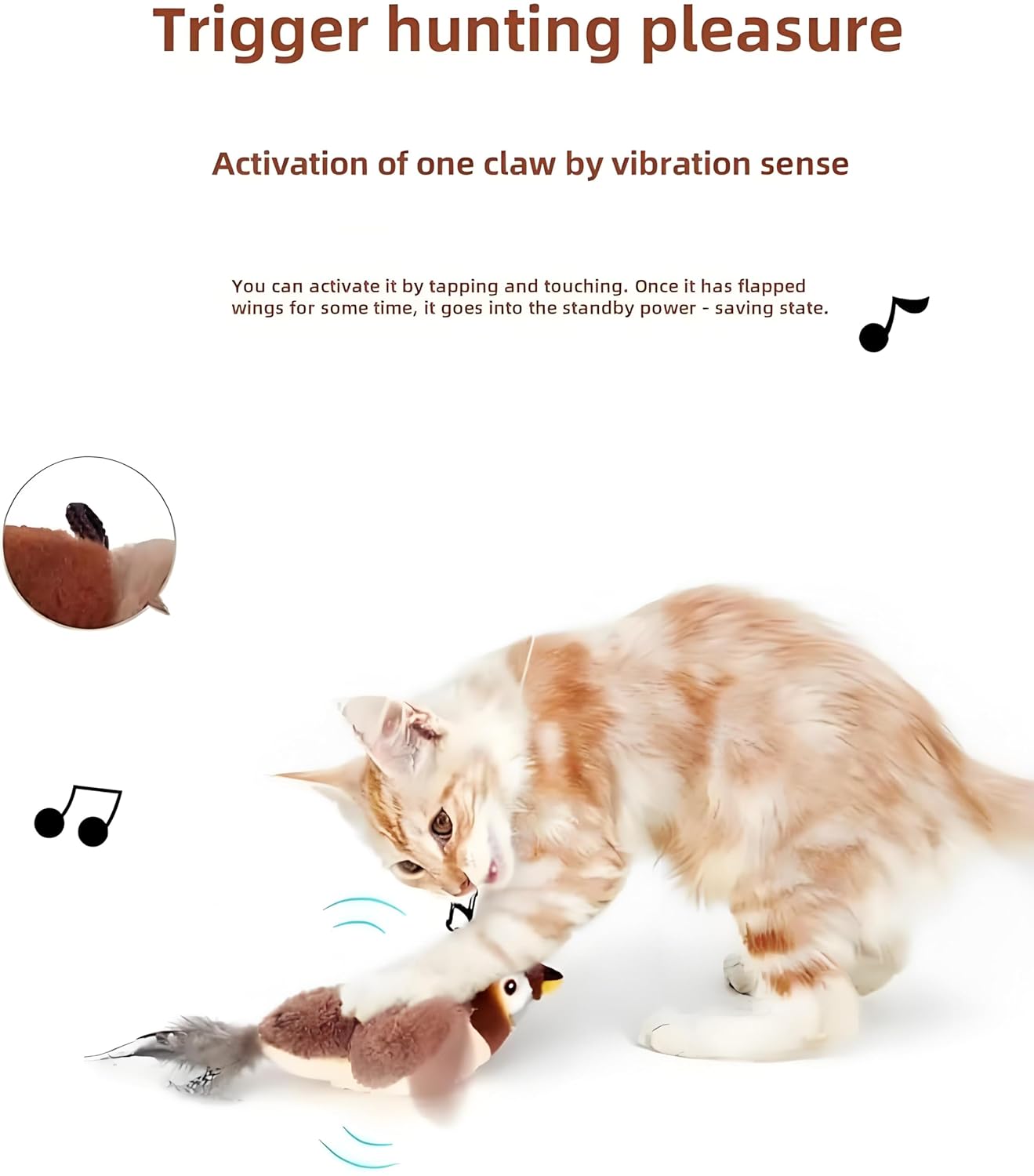 Interactive Flapping Bird Toy™